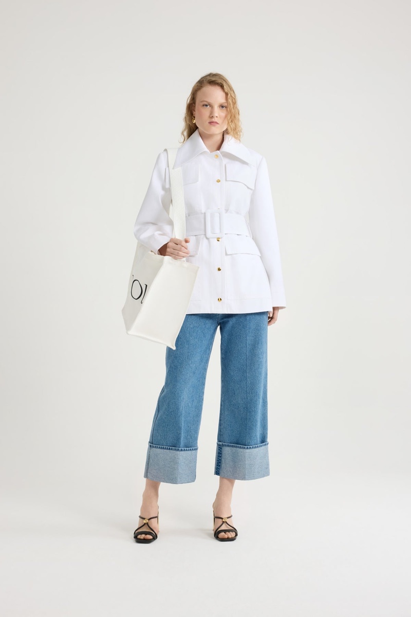 PATOU SAFARI PARKA - WHITE