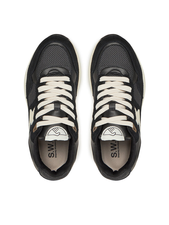 SWC AMIEL S-STRIKE SUEDE - BLACK