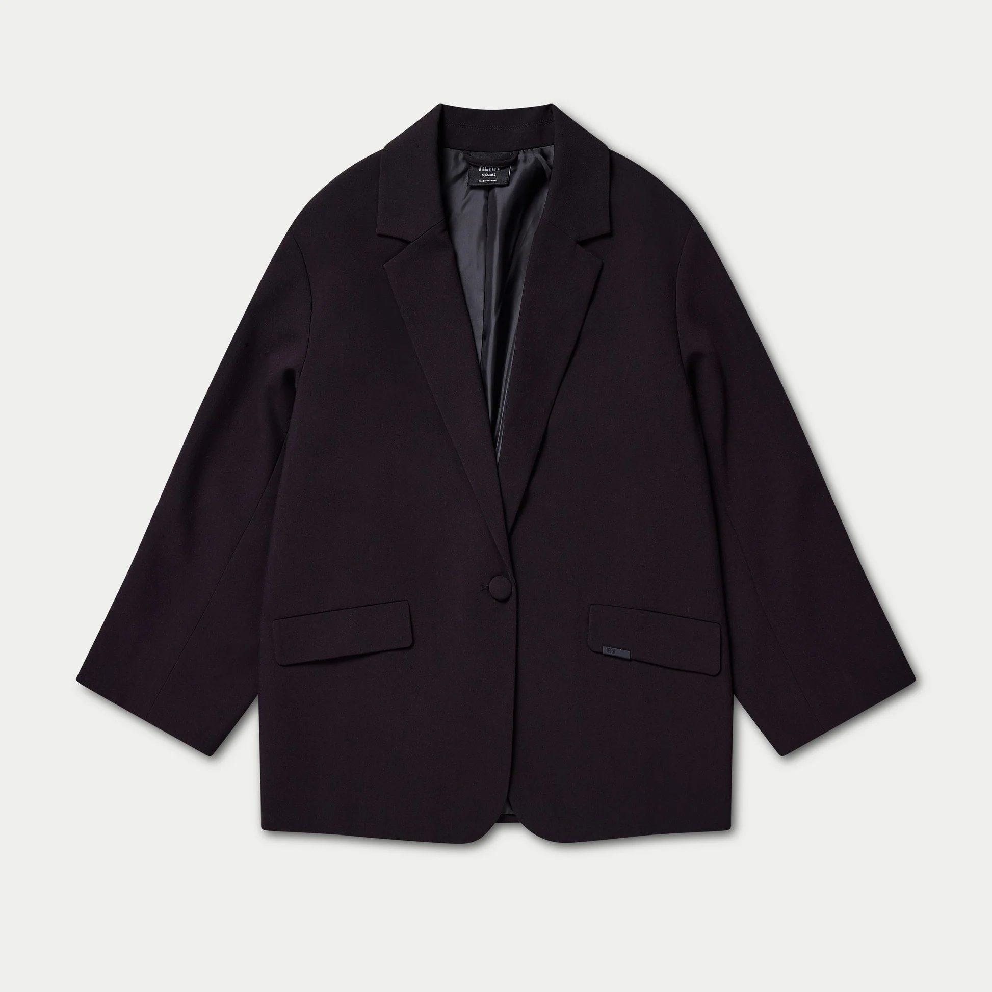 HERA WOMENS STUDIO BLAZER - CHARCOAL