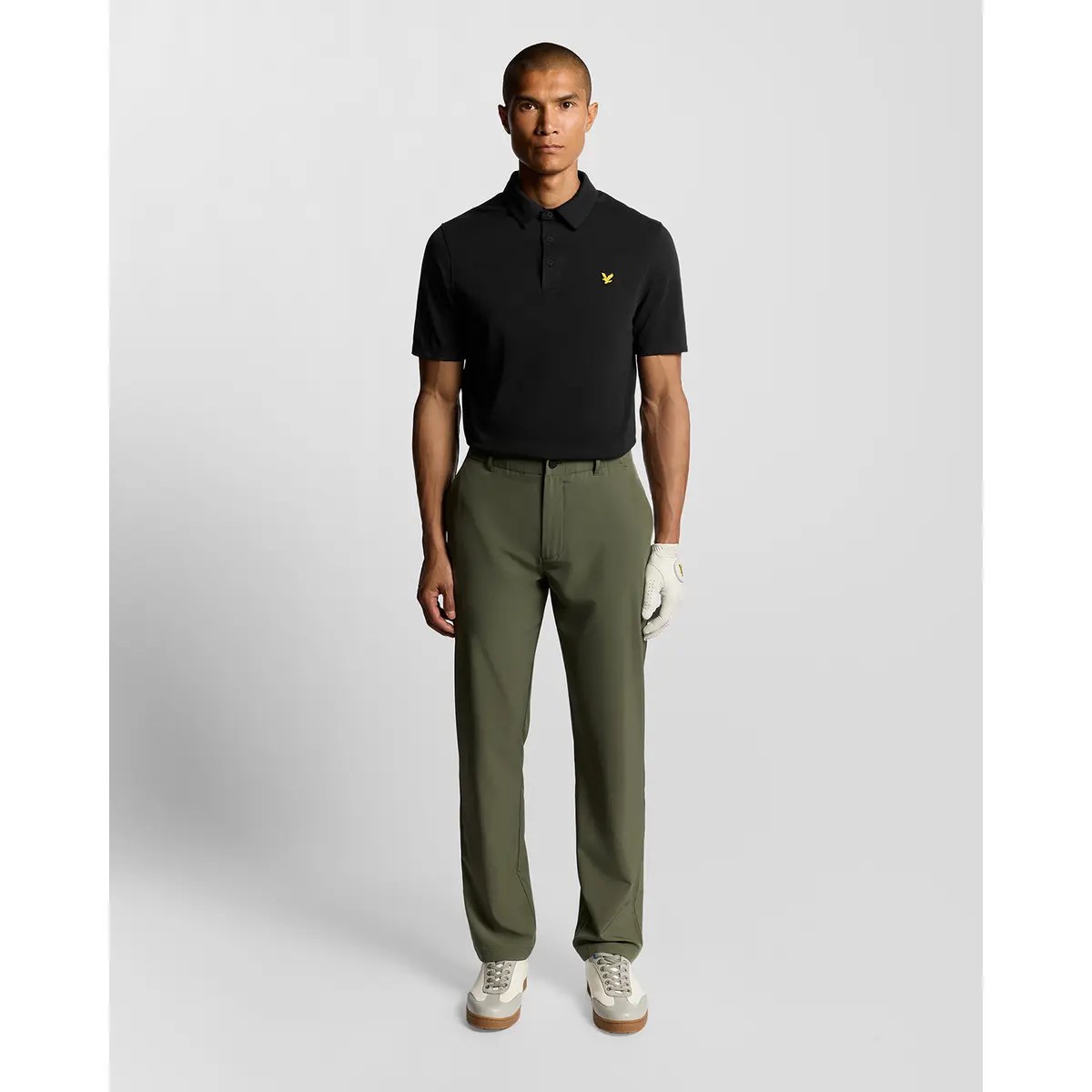 LYLE & SCOTT GOLF TOUR POLO SHIRT - JET BLACK