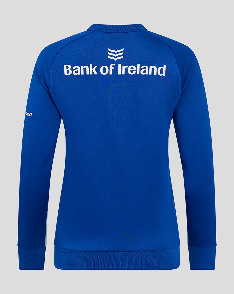 CASTORE LEINSTER PRO PLAYERS SWEATSHIRT WOMENS - SURF THE WEB/ CERULEAN