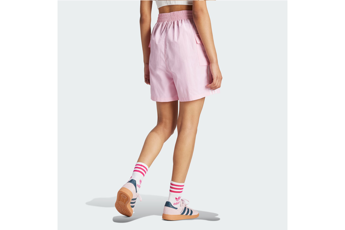 ADIDAS ORIGINALS W 3S CARGO SHORTS - TRUE PINK