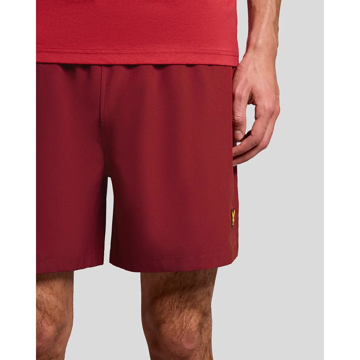 LYLE & SCOTT SPORTS SWIM SHORT - GARNET