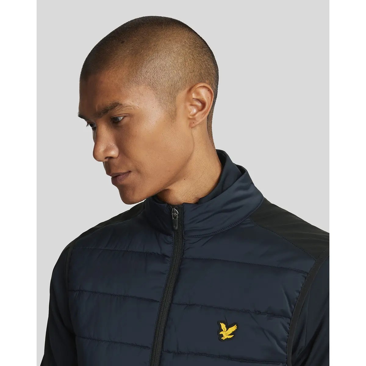 LYLE & SCOTT WADDED GOLF GILET - DARK NAVY
