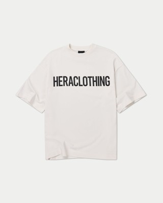 HERA WOMENS HERACLOTHING OVERSIZED T - SHIRT - OFF WHITE
