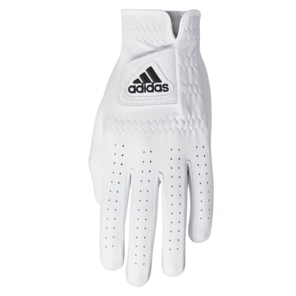 ADIDAS LEATHER GLOVE  GOLF     WHITE/BLACK