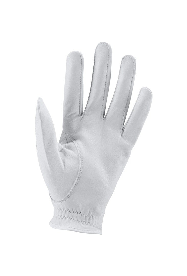 ADIDAS LEATHER GLOVE  GOLF     WHITE/BLACK