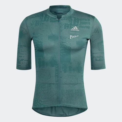 ADIDAS MENS PARLEY SHORT SLEEVE CYCLING JERSEY