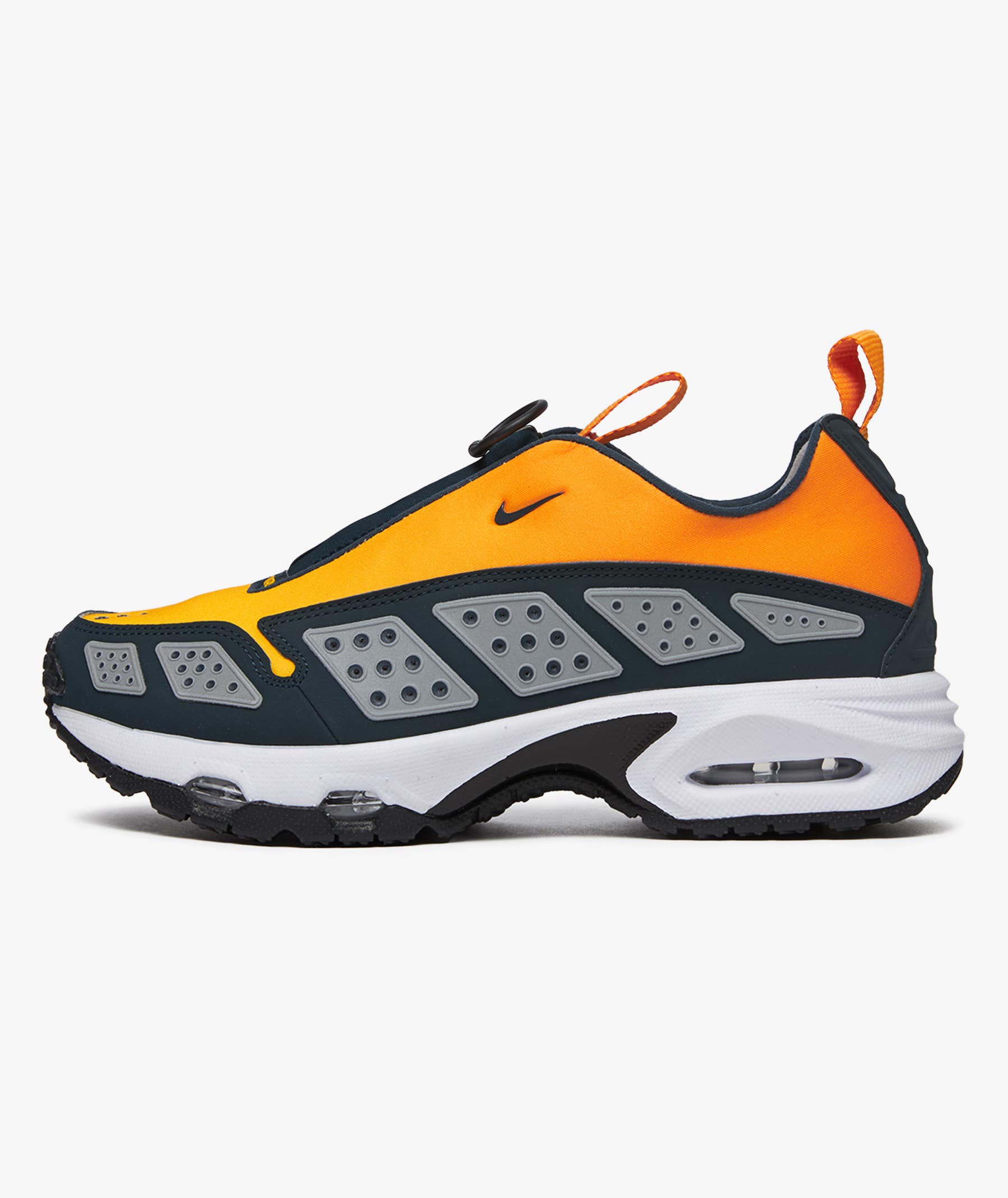 NIKE W NIKE AIR MAX SNDR - CANYON GOLD/DEEP OCEAN-LT SMOKE GREY-SPEED YELLOW-
