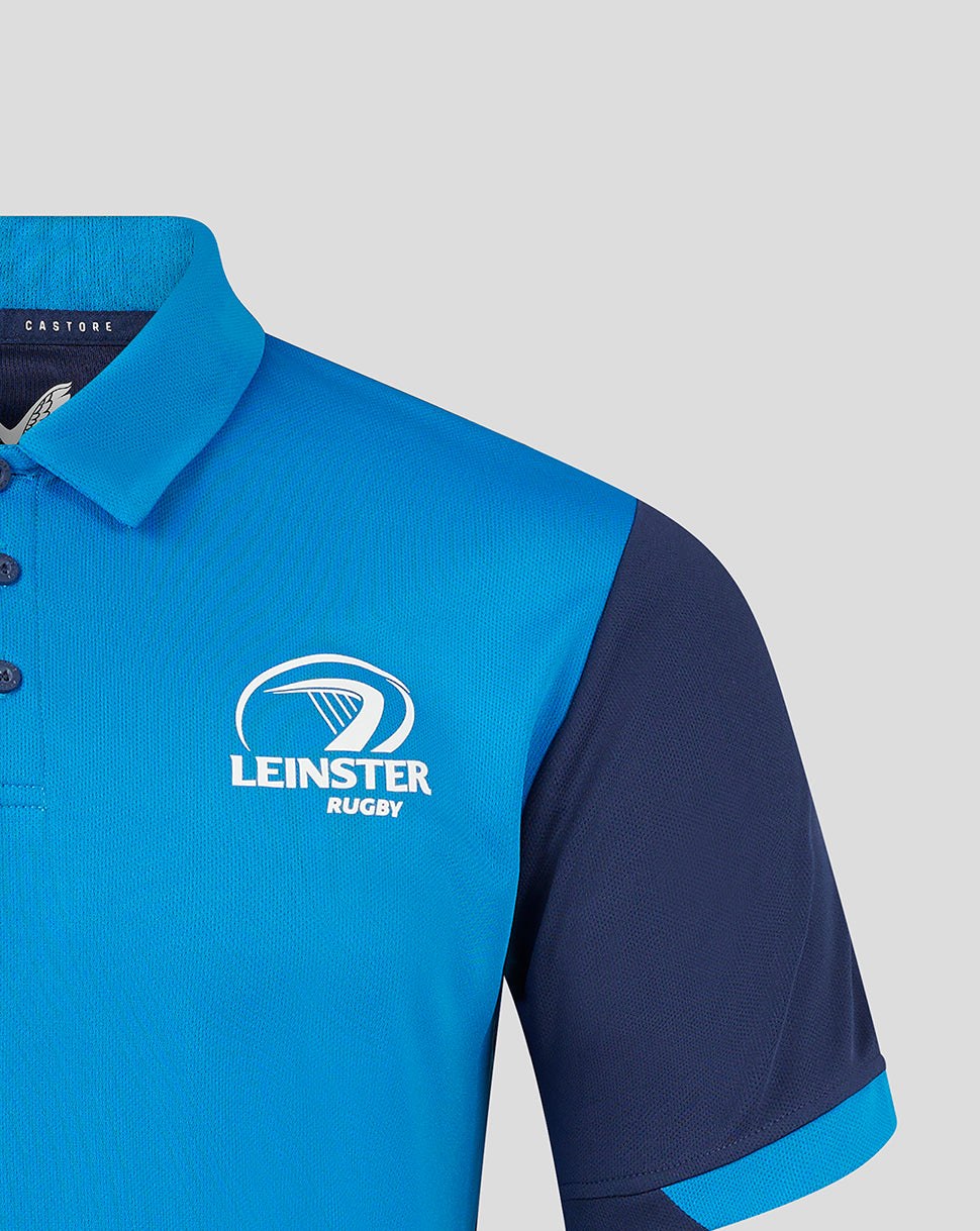 CASTORE LEINSTER SS TRAVEL POLO MEN'S - IMPERIAL BLUE/ PEACOAT