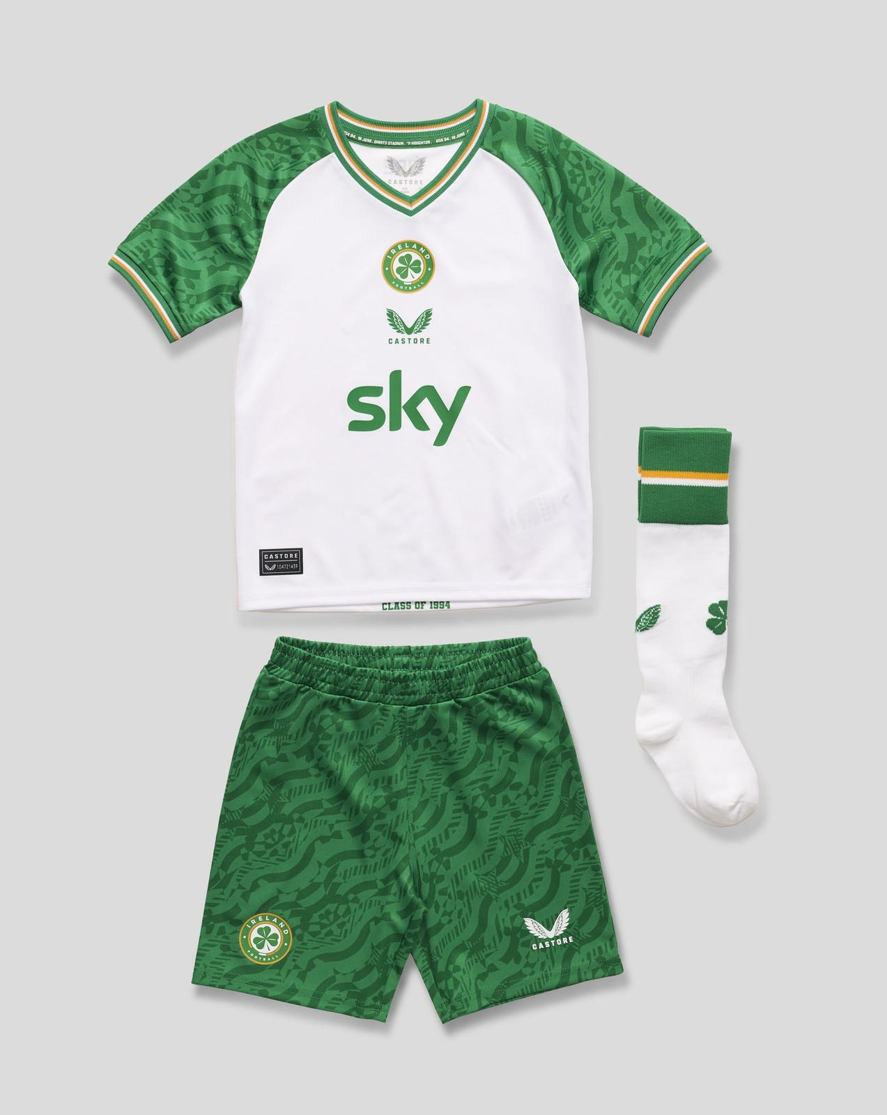 CASTORE FAI THIRD NESTED INFANT KIT - BRILLIANT WHITE