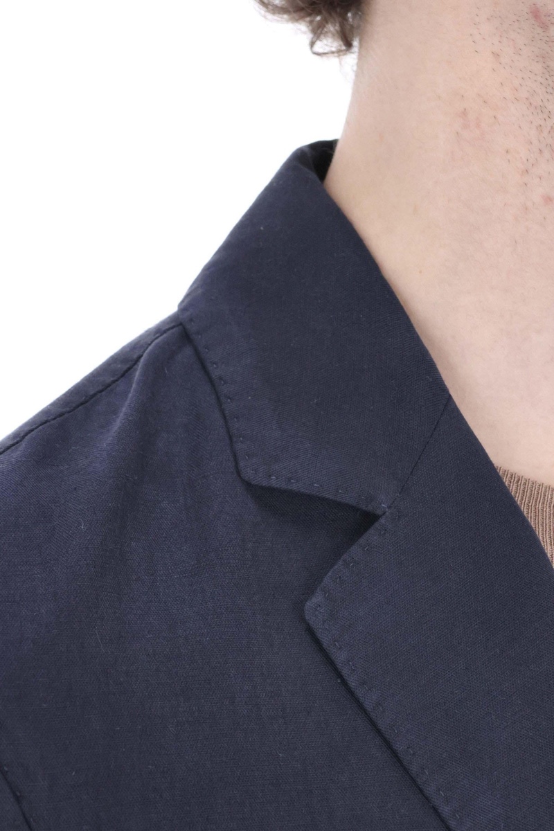 OFFICINE GENERALE NEHEMIAH JACKET - NIGHT SKY