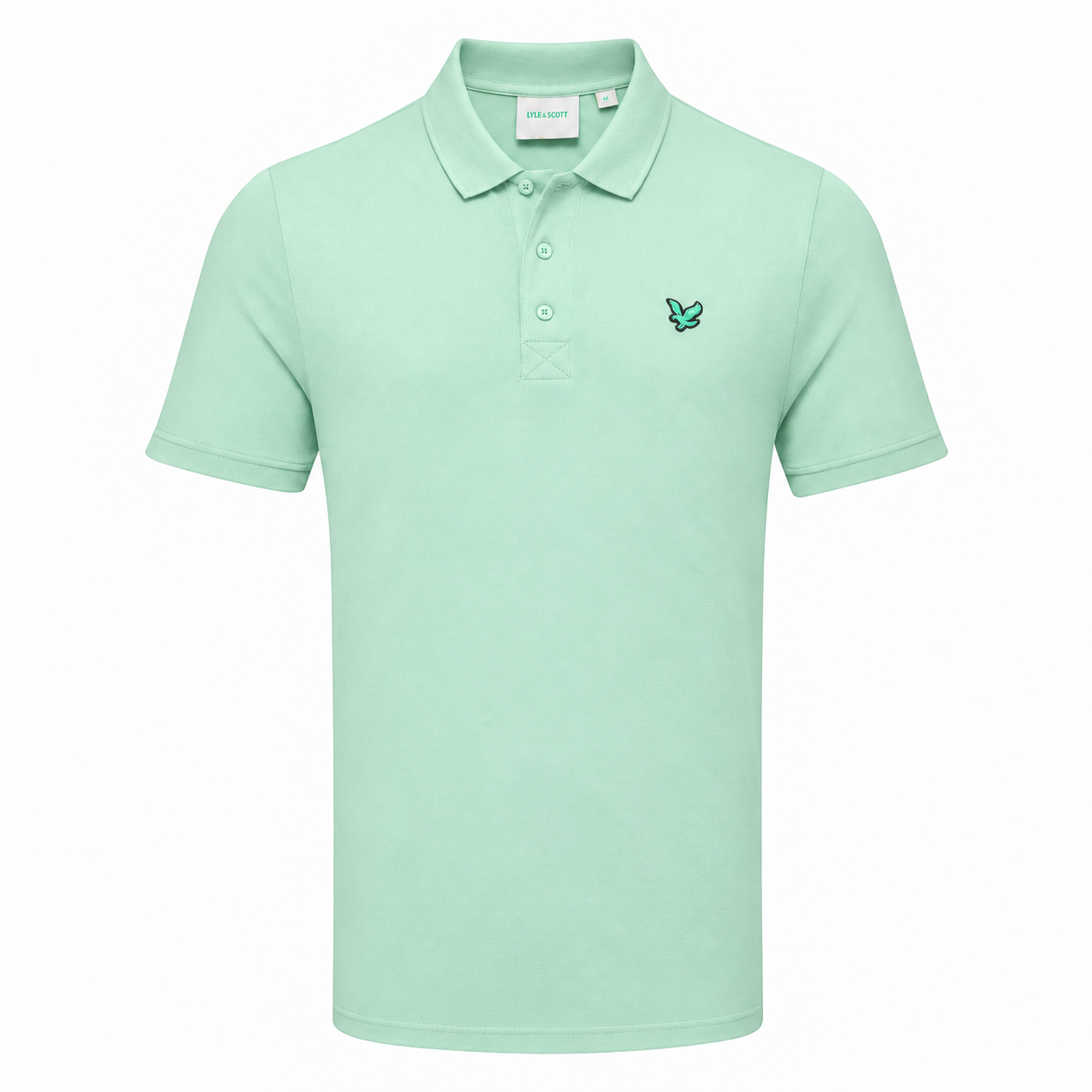 LYLE & SCOTT GOLF POLO SHIRT - MORNING MINT