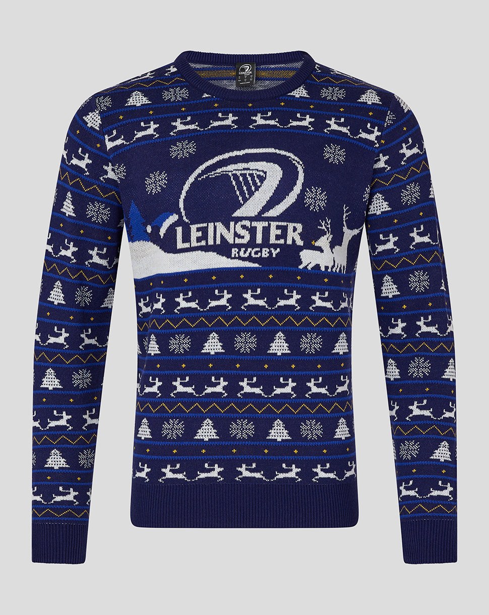 CASTORE LEINSTER CHRISTMAS JUMPER - BLUE