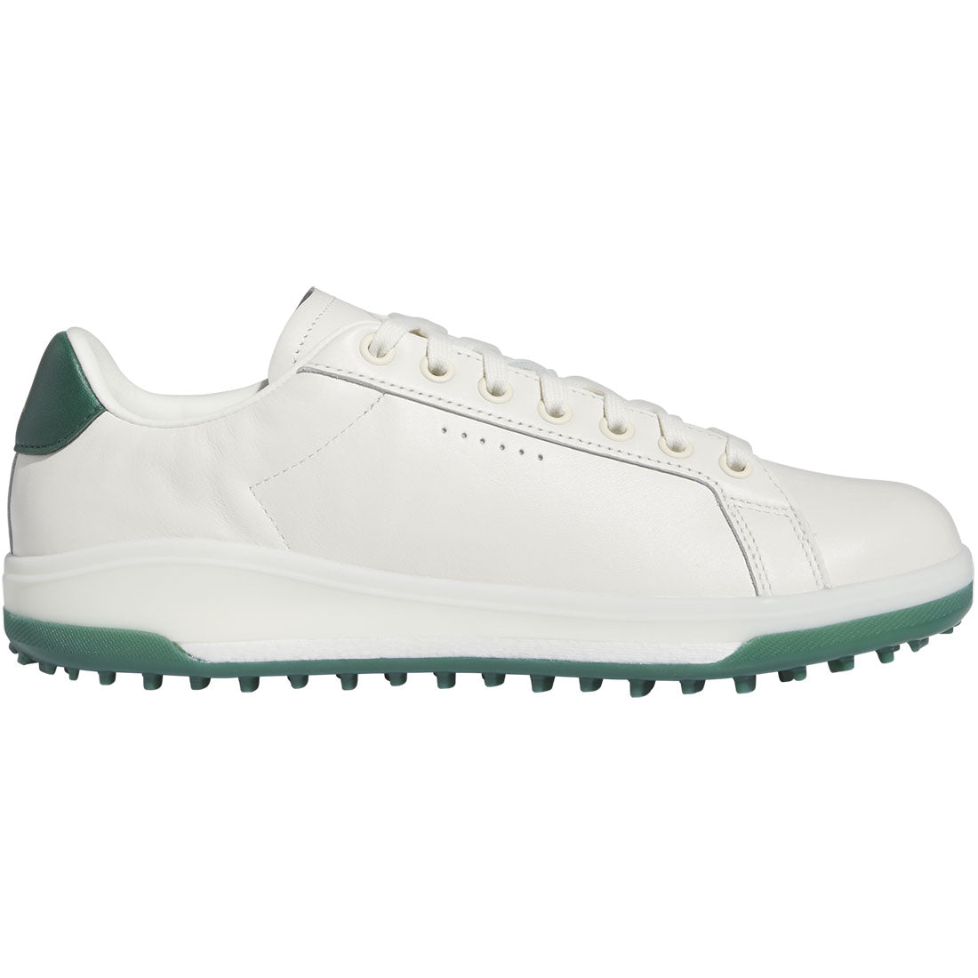 ADIDAS GO-TO SPKL 2 GOLF SHOES - OFF WHITE/COLLEGIATE GREEN