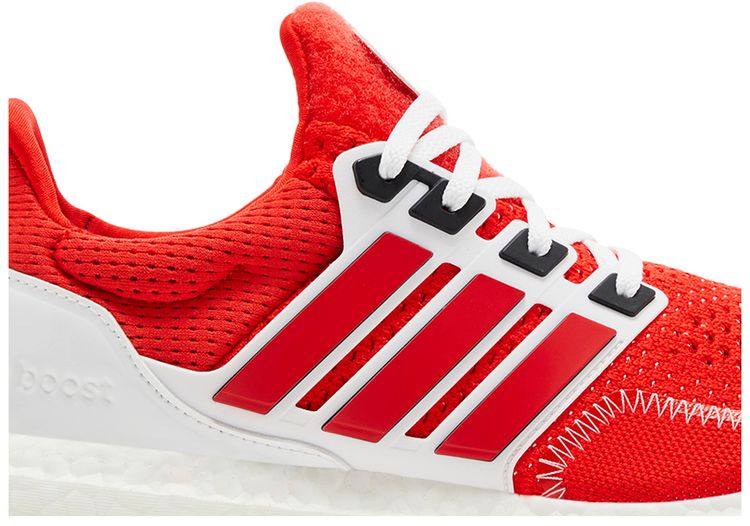 ADIDAS ULTRABOOST 1.0 TRAINERS - ACTIVE RED/CORE BLACK