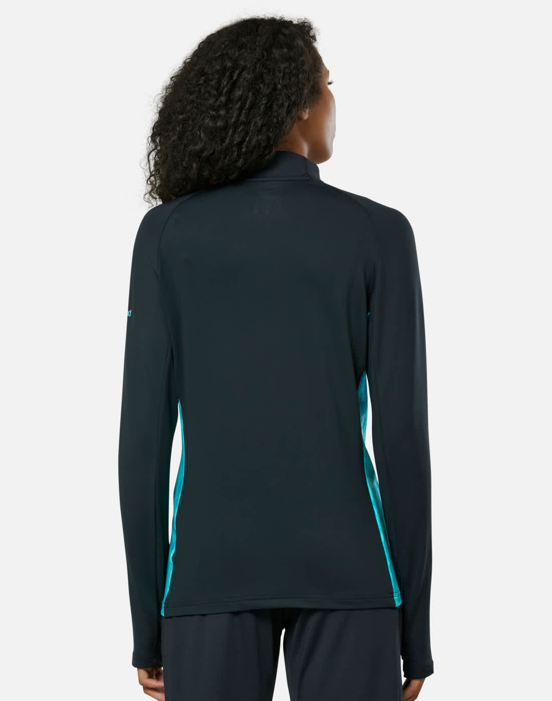 CASTORE LEINSTER PERFORMANCE MIDLAYER TOP WOMENS - BLUE GRAPHITE/BLUE RADIANCE