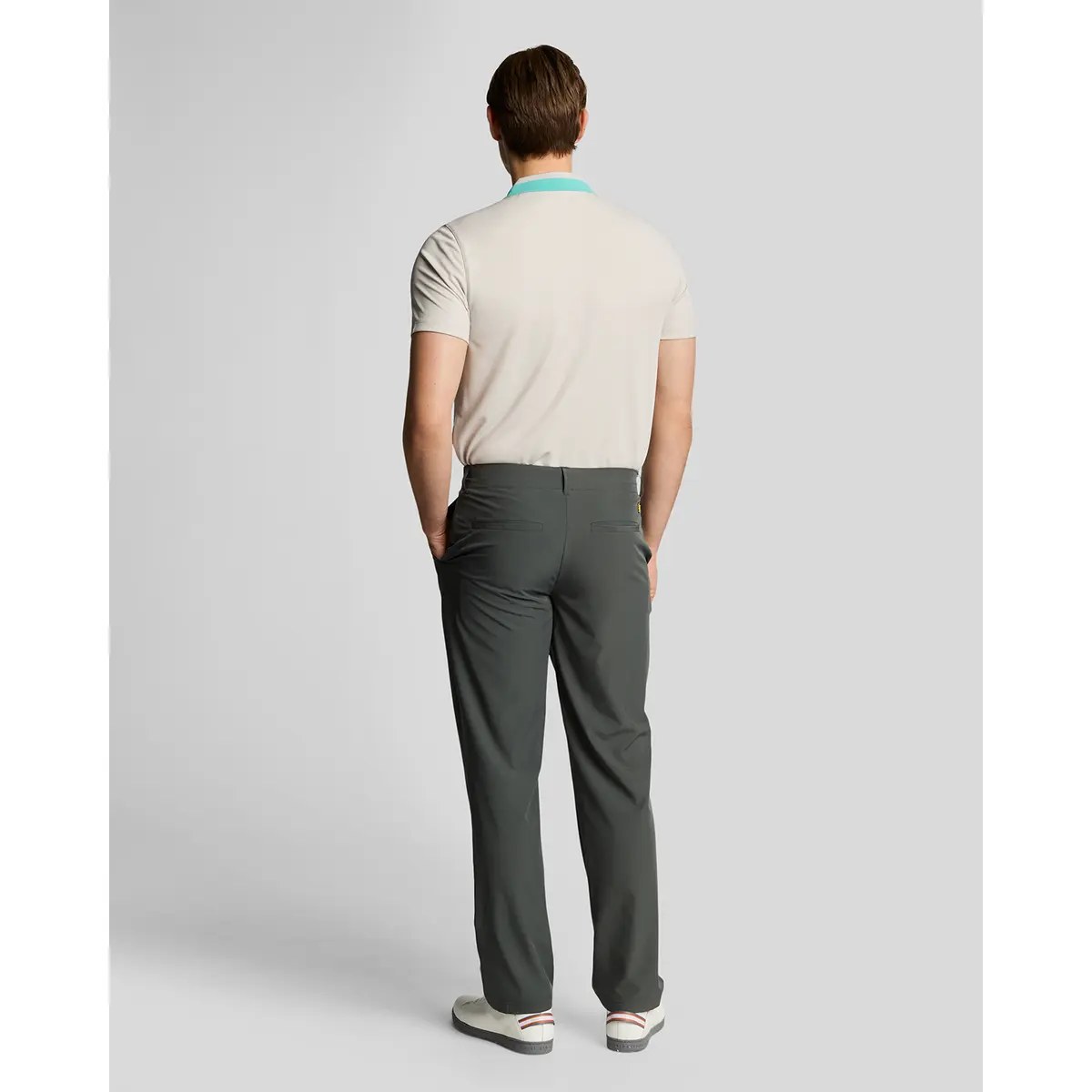 LYLE & SCOTT 5 POCKET GOLF TROUSERS - GRANITE