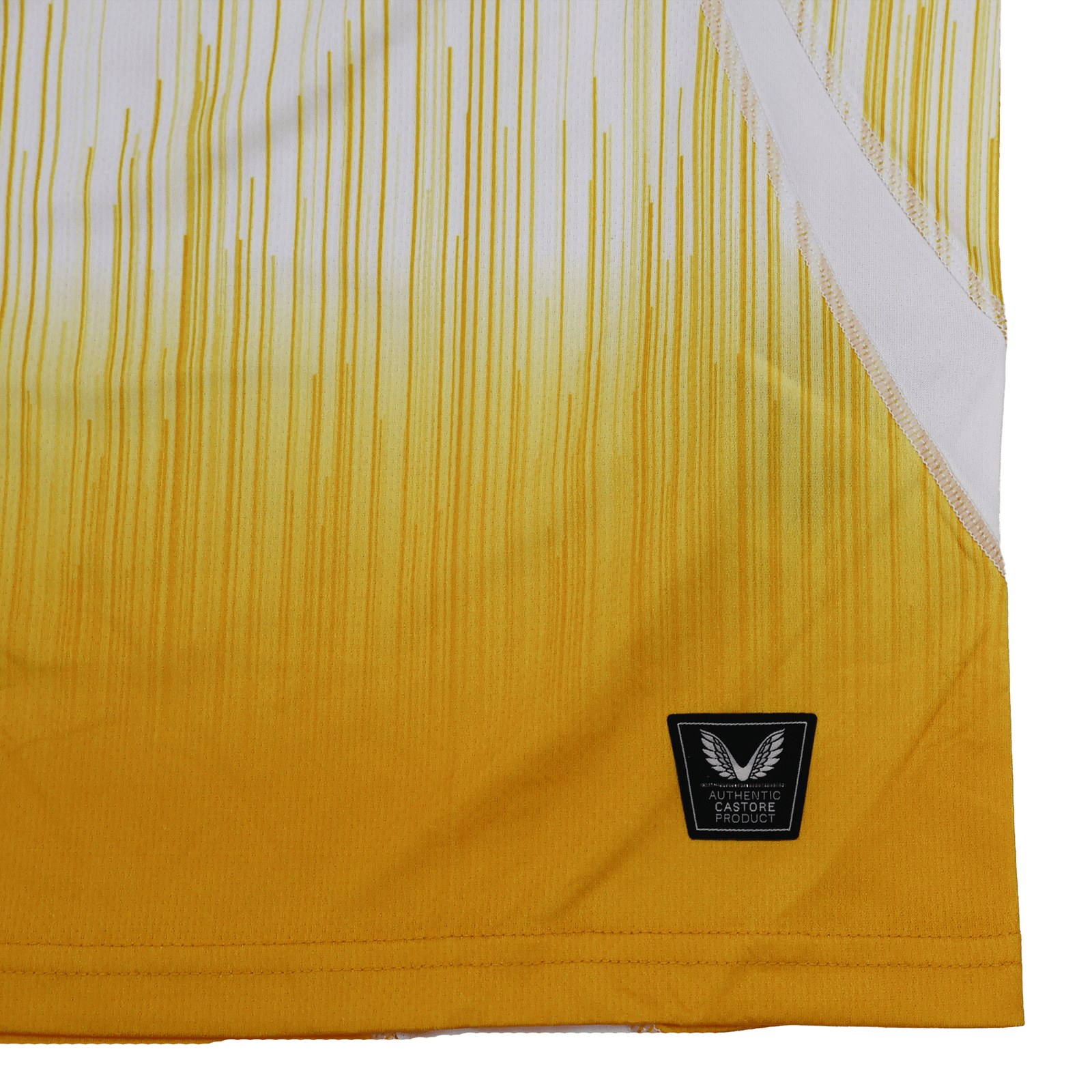 CASTORE LEINSTER AWAY REPLICA SHIRT - GOLD FUSION/BRILLIANT WHITE