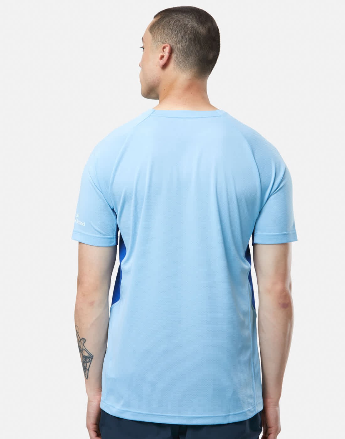 CASTORE LEINSTER PRO PLAYERS SHORT SLEEVE TEE - CERULEAN/ SURF THE WEB