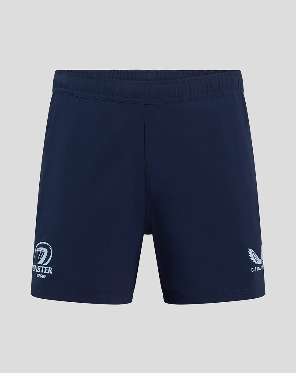 CASTORE LEINSTER PRO PLAYERS TRAINING SHORT - PEACOAT/ SURF THE WEB