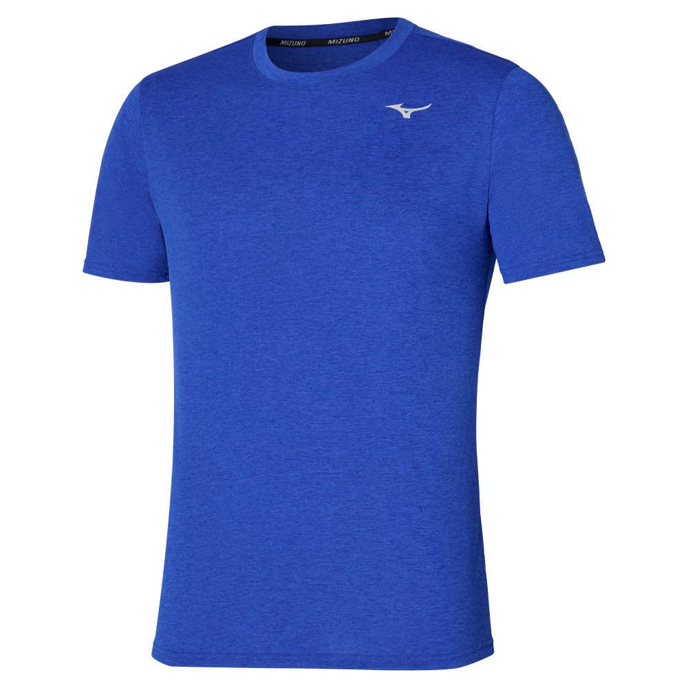 MIZUNO MENS CORE IMPULSE SS TEE - REFLEX BLUE
