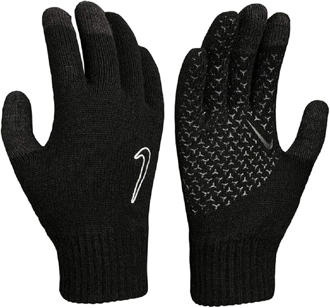 NIKE NIKE KNITTED TECH AND GRIP GLOVES 2.0 - BLK/WHITE
