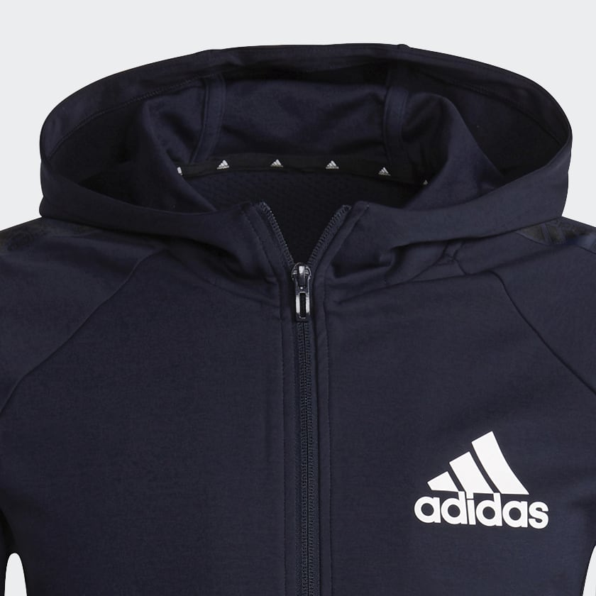 ADIDAS MENS MT FULL ZIP Z HOOD