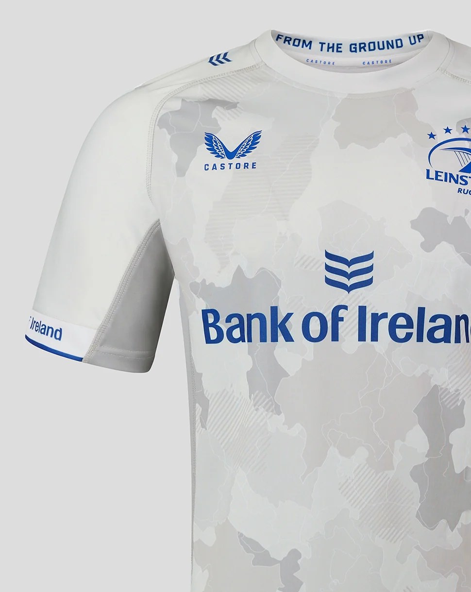 CASTORE LEINSTER REPLICA AWAY JERSEY MEN'S - NIMBUS CLOUD/ MIRAGE GREY