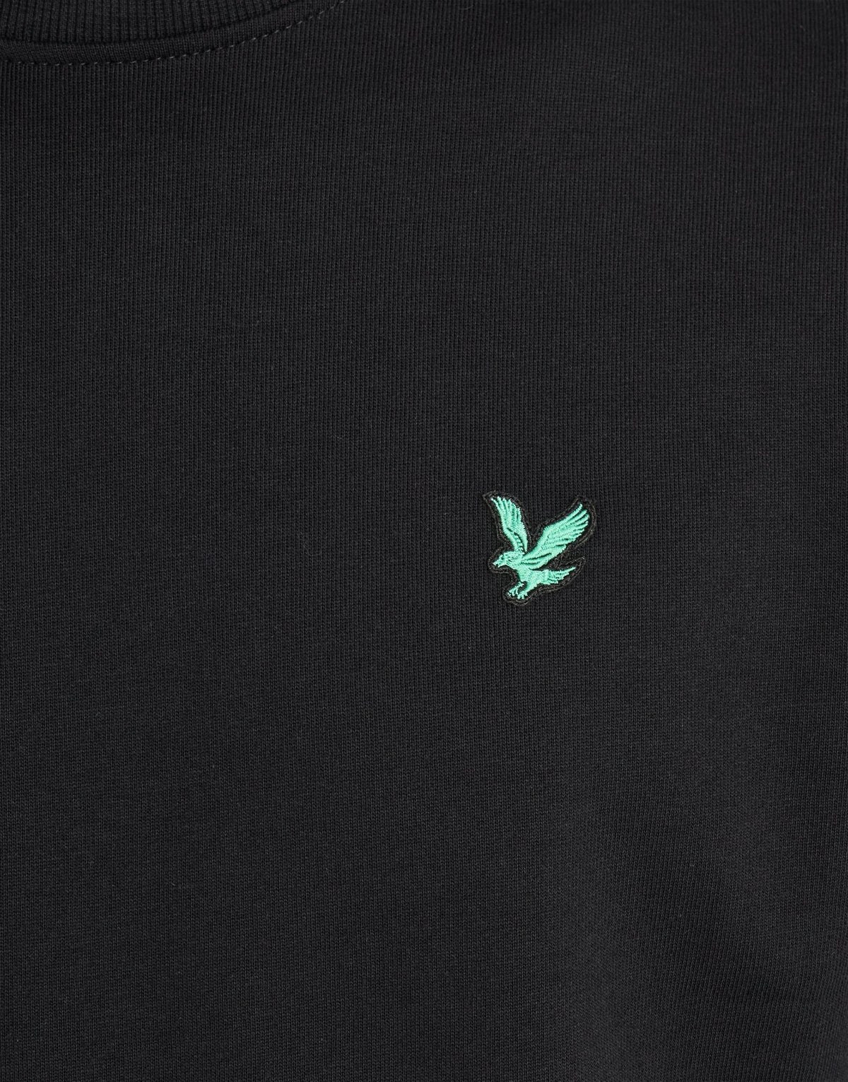 LYLE & SCOTT GOLF CREWNECK SWEATSHIRT - JET BLACK