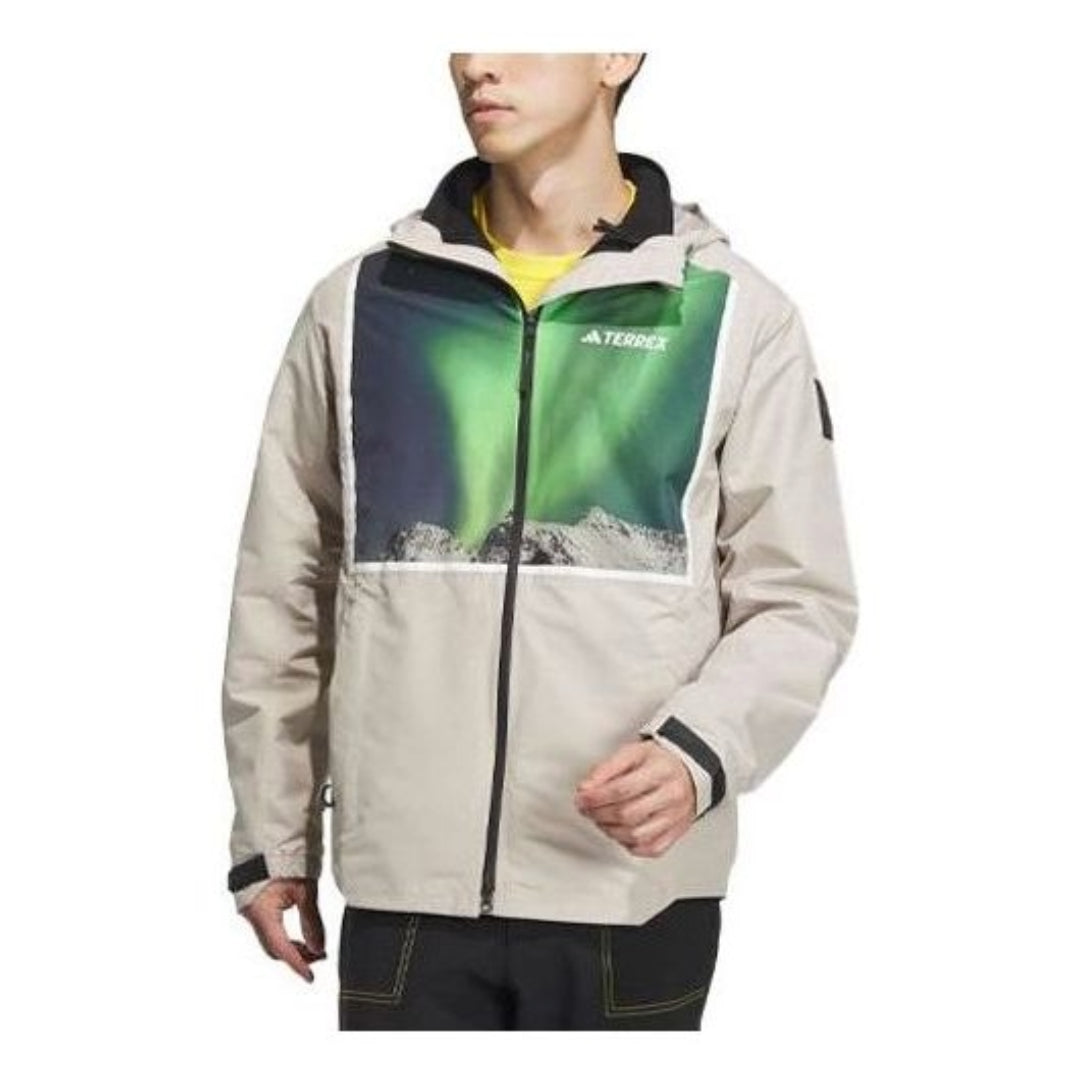 ADIDAS NAT.GEO RAIN.RDY JACKET      WONBEI/BLA L