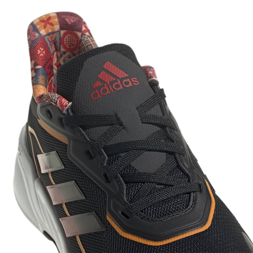 ADIDAS X9000L1 TRAINERS - CORE BLACK / SCARLET / BEAM ORANGE