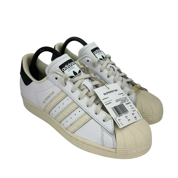 ADIDAS ORIGINALS SUPERSTAR TRAINERS - CLOUD WHITE/BLACK