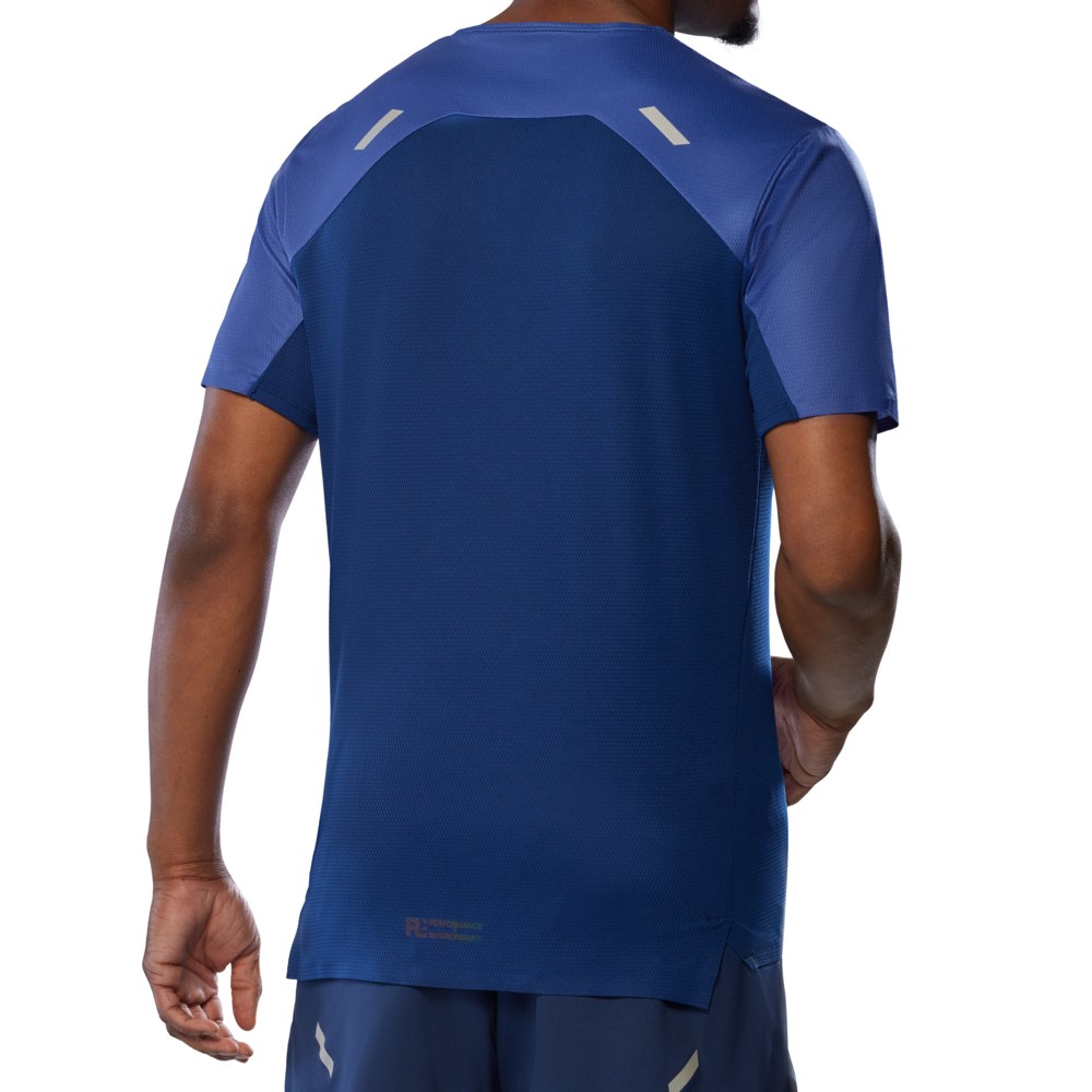MIZUNO MENS TECH LIGHT TEE - ESTATE BLUE
