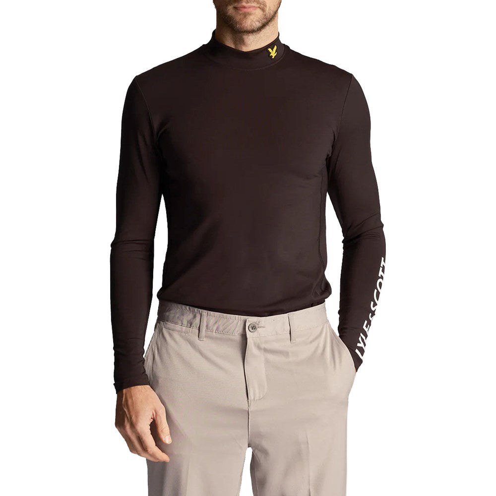 LYLE & SCOTT TECH BASELAYER - JET BLACK