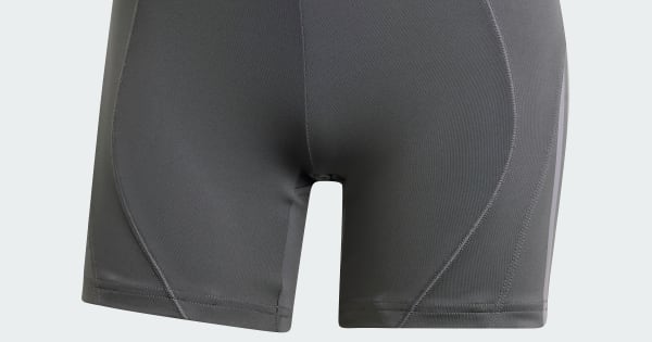 ADIDAS W HYGLM ELV SHORT - GRY SIX/GLRY GRY