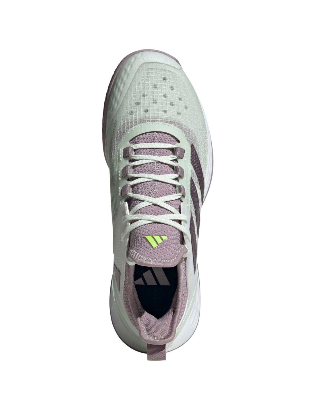 ADIDAS ADIZERO UBERSONIC 4.1 WOMENS TENNIS SHOES - GREEN/MAUVE