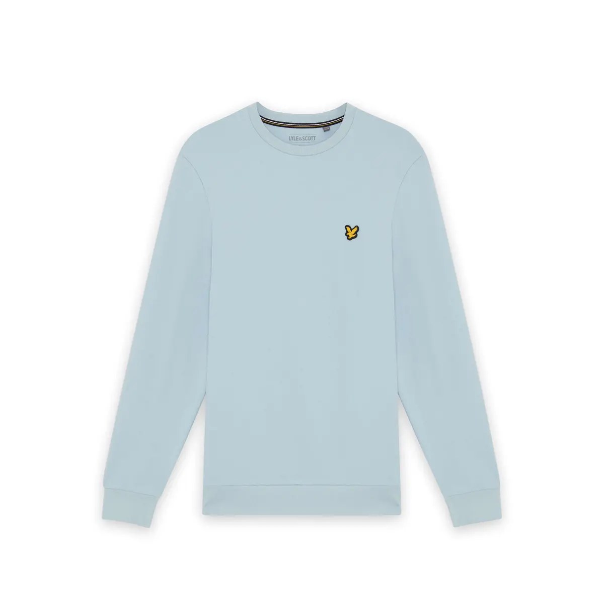 LYLE & SCOTT CREW NECK FLY FLEECE - BLUE LAGOON