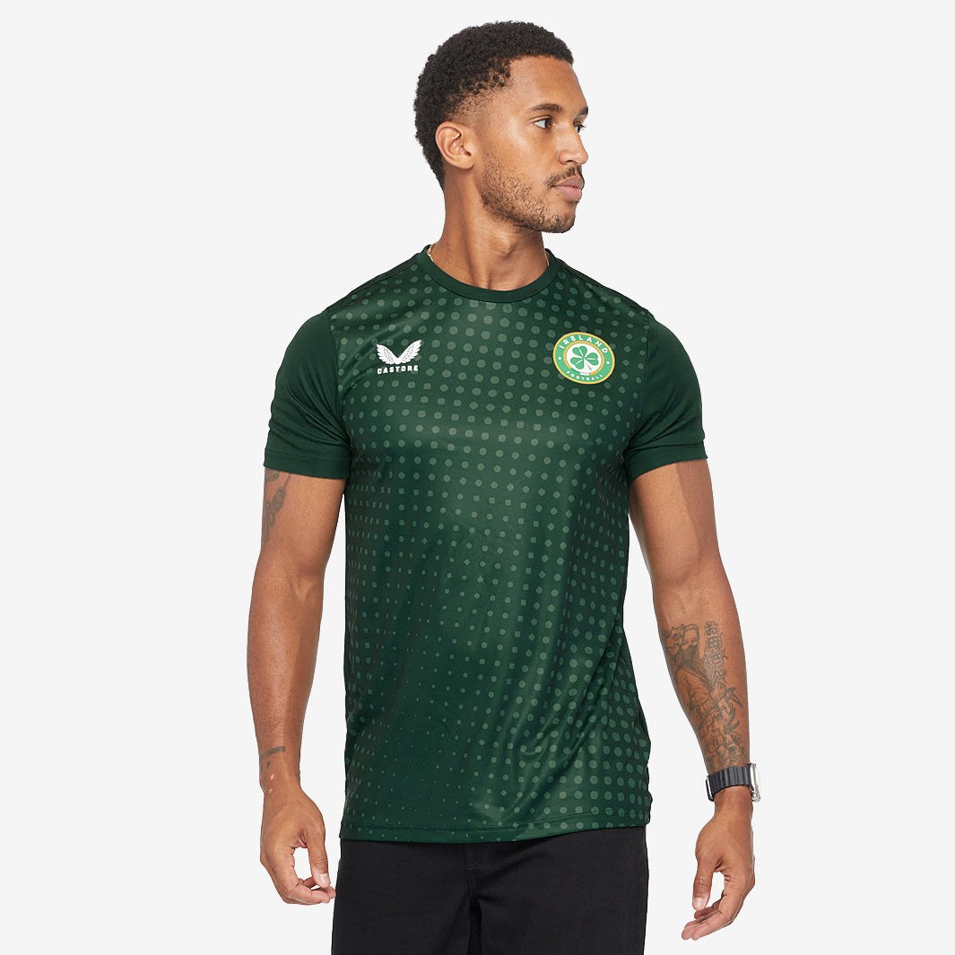CASTORE FAI HOME MATCHDAY T-SHIRT JUNIOR - BOTANICAL GARDEN