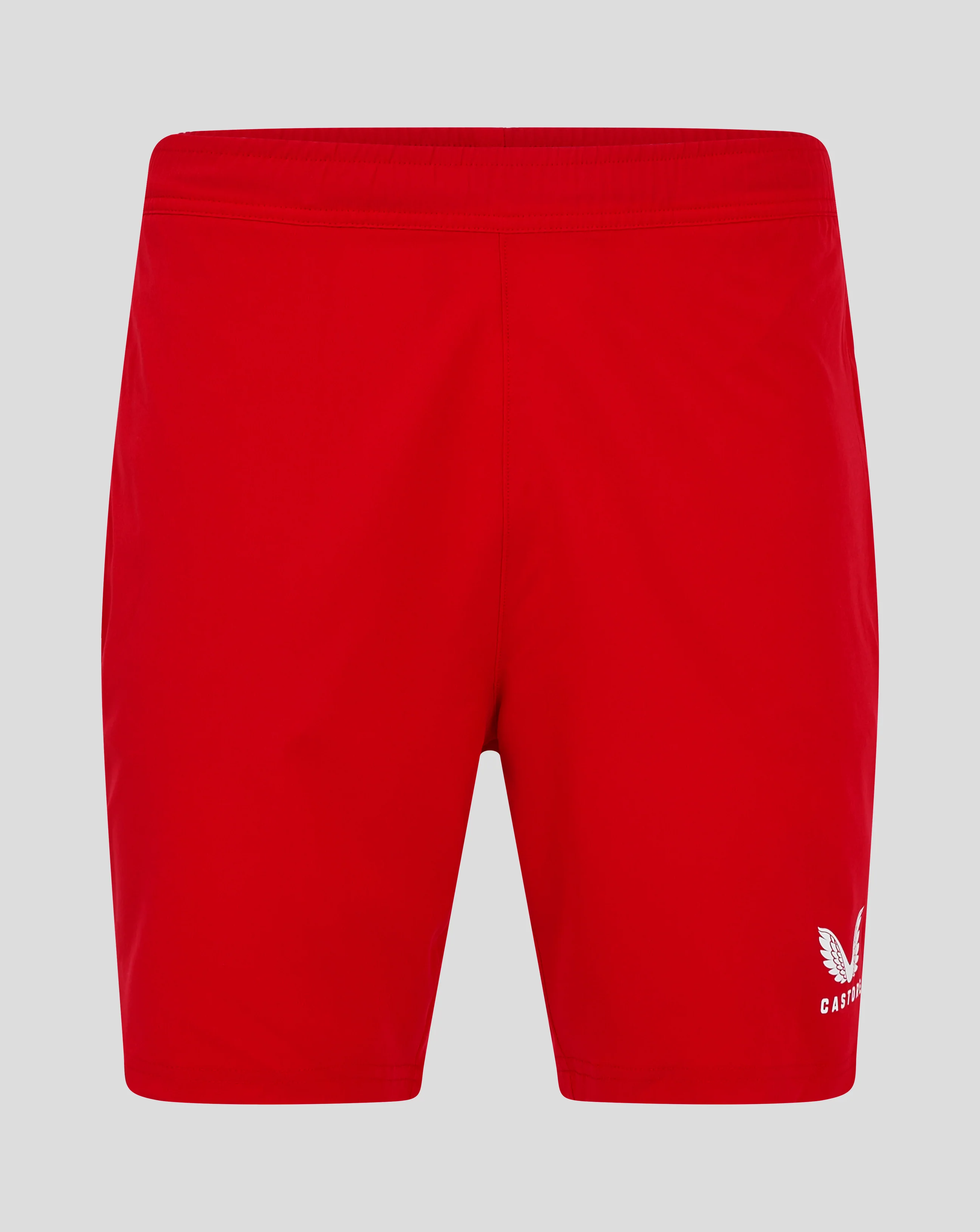 CASTORE TRAINING SHORTS - TRUE RED