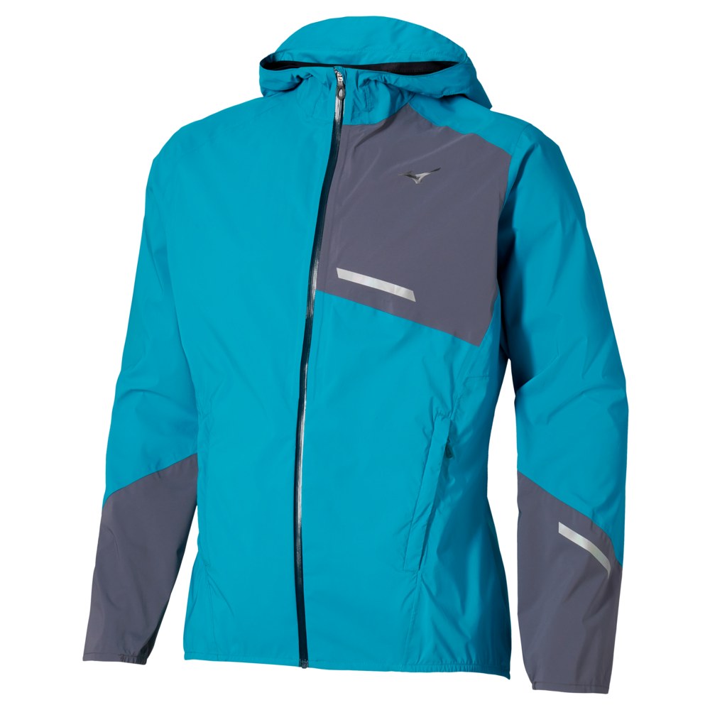 MIZUNO MENS WATERPROOF 20K ER JACKET - CAPRI BREEZE
