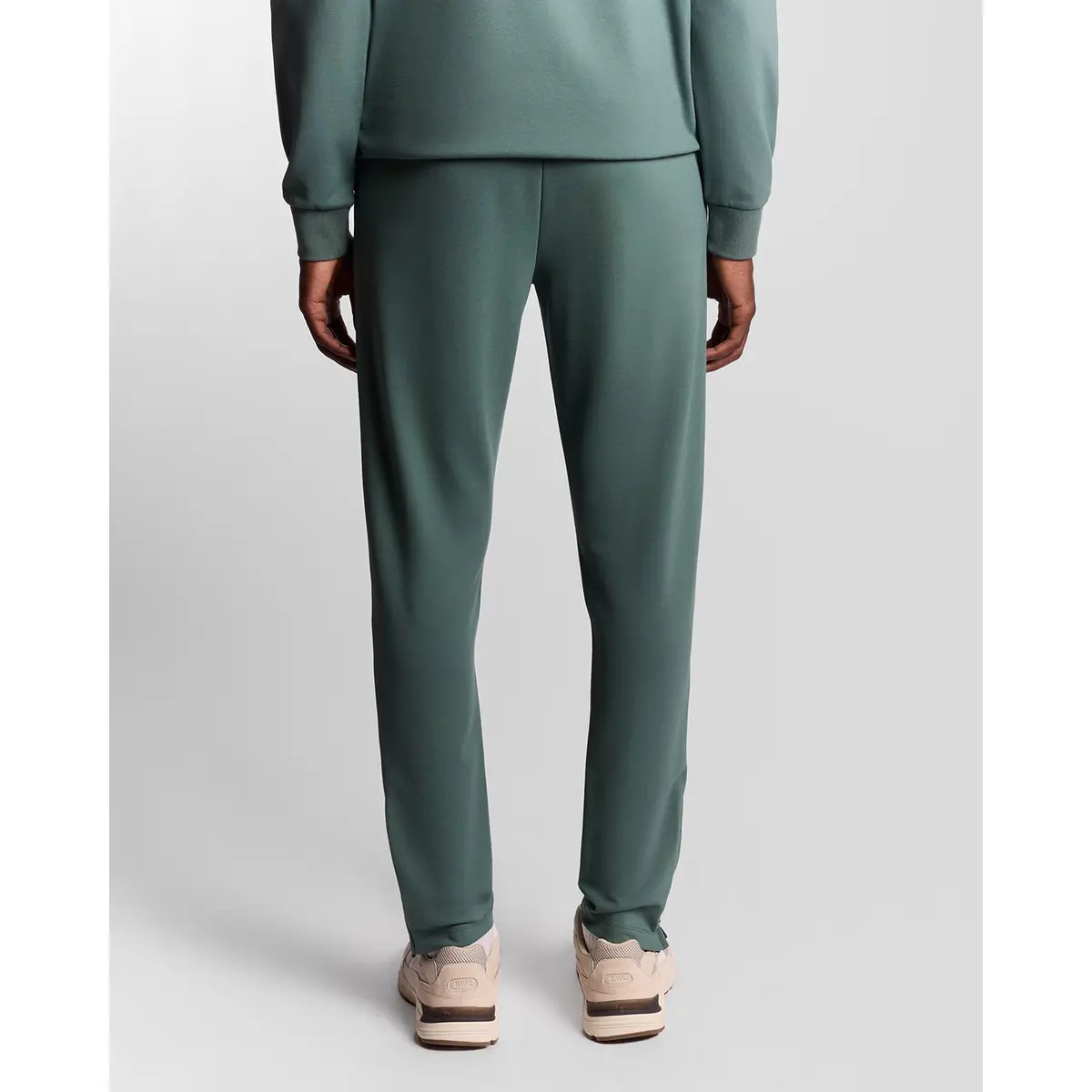 LYLE & SCOTT FLY FLEECE TRACKIES - SILVER PINE