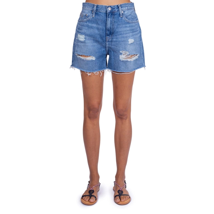 CALVIN KLEIN JEANS W MOM SHORT - DENIM MEDIUM