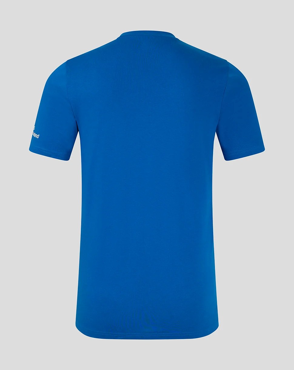 CASTORE LEINSTER CORE CREST TEE - LAPIS BLUE
