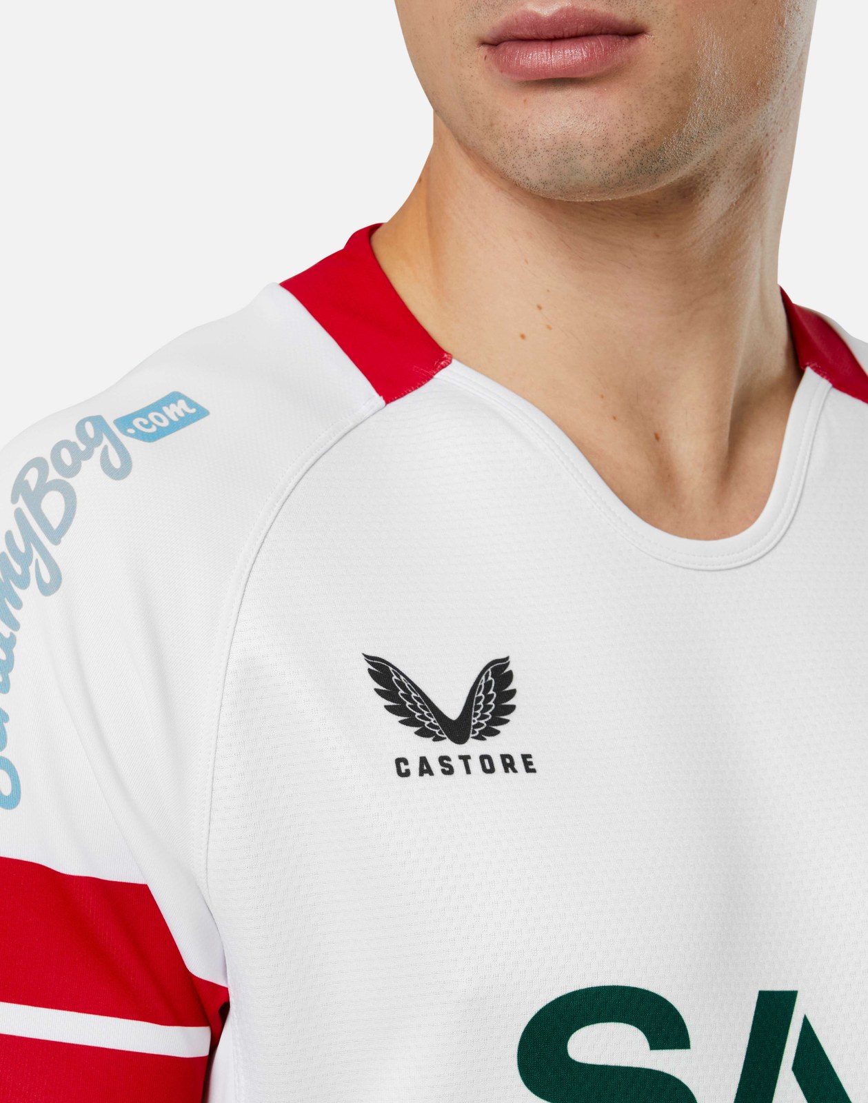 CASTORE ULSTER PRO HOME JERSEY 2025 - WHITE