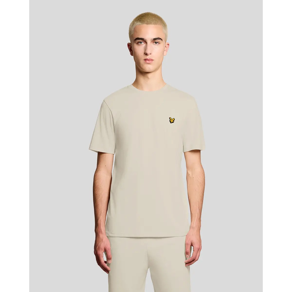 LYLE & SCOTT SPORTS SHORT SLEEVE T-SHIRT - WHITECAP GREY