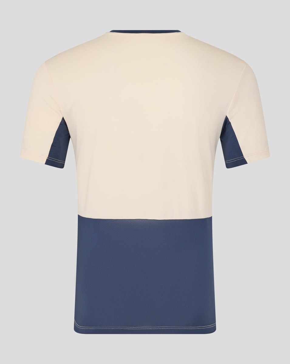 UMBRO WEST HAM 25/26 PRO TRAINING SHORT SLEEVE TEE - ECRU / SPELLBOUND