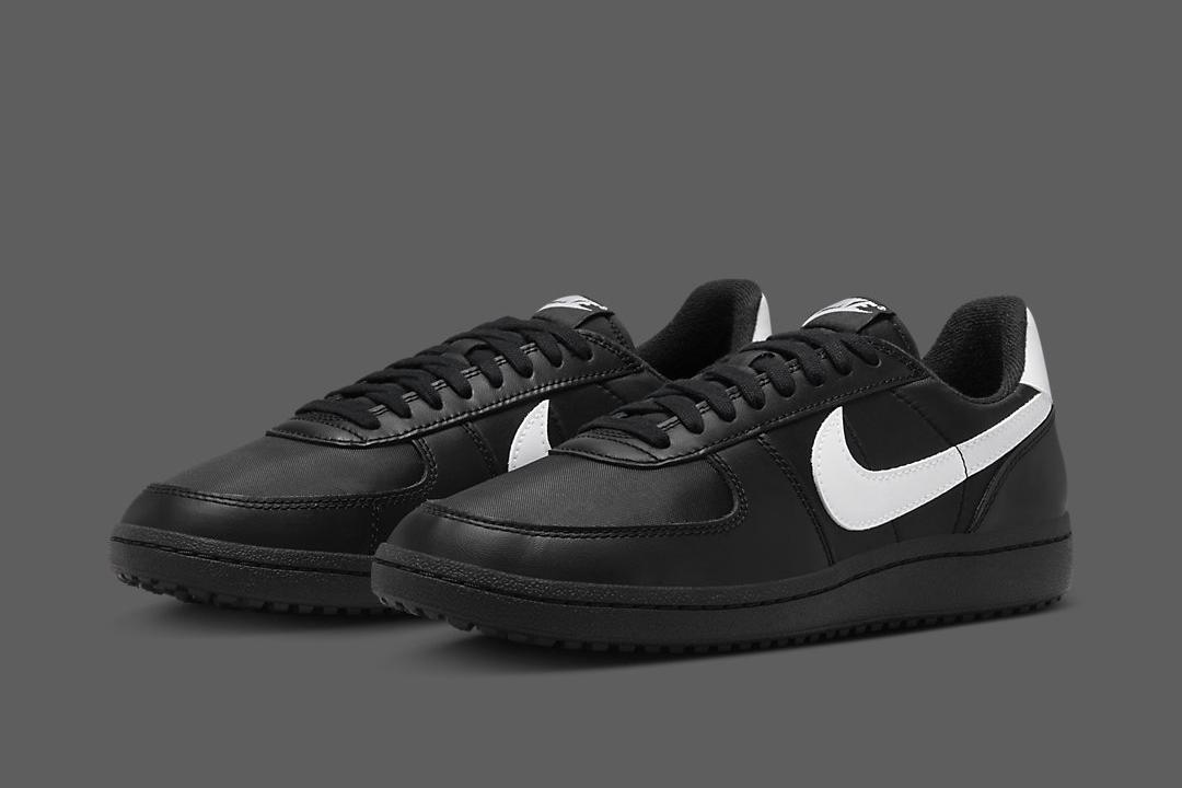 NIKE FIELD GENERAL 82 SP TRAINERS - BLACK/WHITE/BLACK