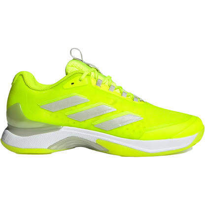 ADIDAS AVACOURT 2 WOMENS TENNIS SHOES - LUCID LEMON/ZERO METALLIC