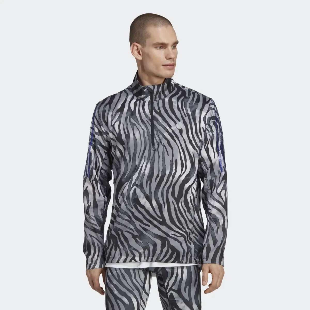 ADIDAS BREAK THE NORM RUNNING JACKET BTN JACKET    MULTCO/WHITE